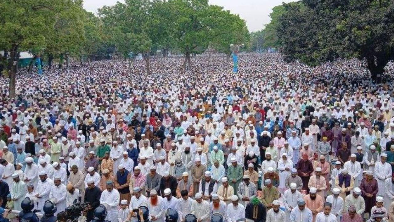 শোলাকিয়ায় ইতিহাস: ৭ লাখ মুসল্লির অংশগ্রহণে ১৯৯তম ঈদ জামাত সম্পন্ন