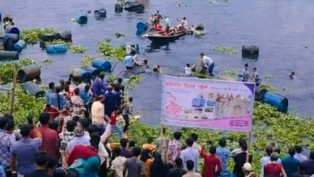 জামালপুরে ঈদ আনন্দ বিষাদে রূপান্তর: ভাসমান সেতু ভেঙে ৪ শিশুর প্রান গেল