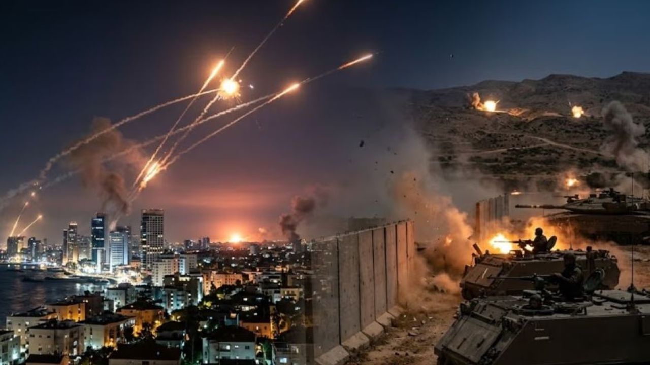 ইরানের পর এবার একই সময়ে ইসরাইলে হিজবুল্লাহর হামলা