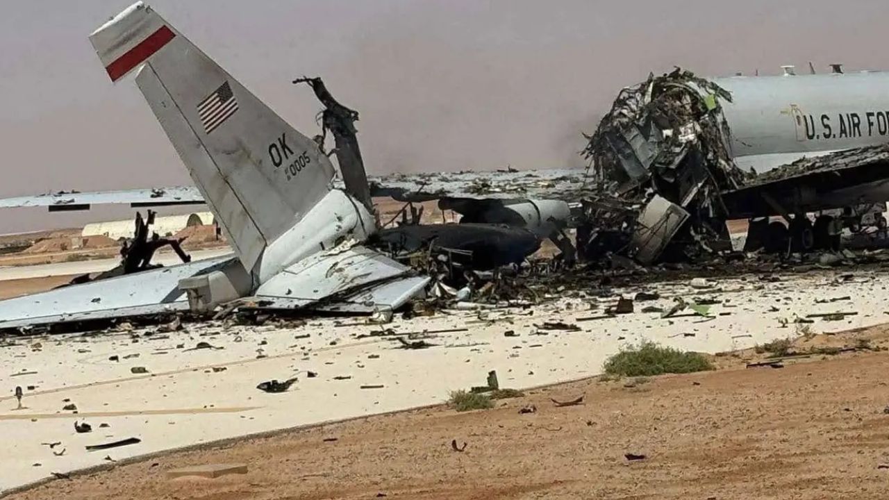 সৌদিতে মার্কিন ঘাঁটিতে ইরানের ভয়াবহ হামলা: ধ্বংস হলো যুক্তরাষ্ট্রের বিরল ‘বিশেষ বিমান’