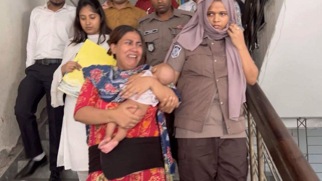 দেড় মাসের সন্তানসহ কারাগারে যাওয়া সেই নেত্রীর জামিন মঞ্জুর