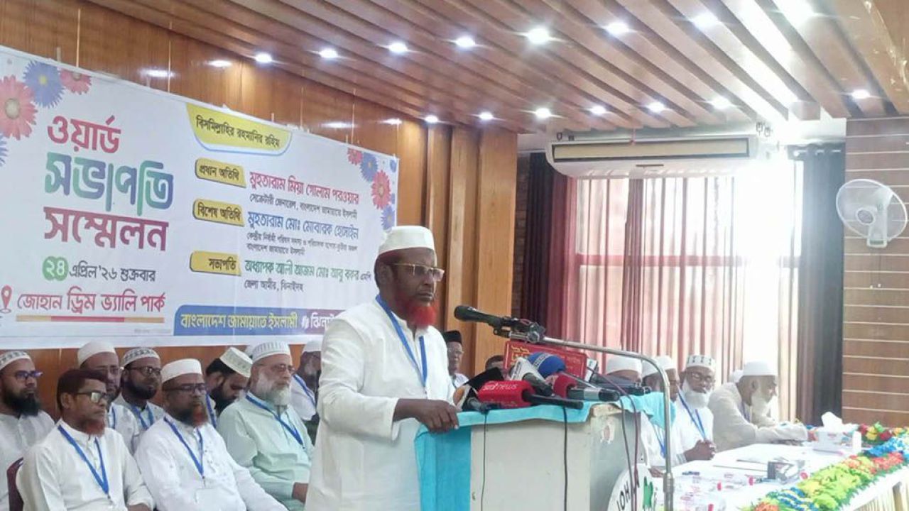 অপপ্রচার রুখতে রগকাটা ও গুপ্ত রাজনীতির অভিযোগ অস্বীকার গোলাম পরওয়ারের