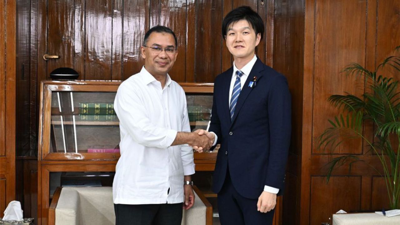 প্রধানমন্ত্রী ও জাপানি প্রতিনিধিদলের মধ্যে উচ্চপর্যায়ের বৈঠক