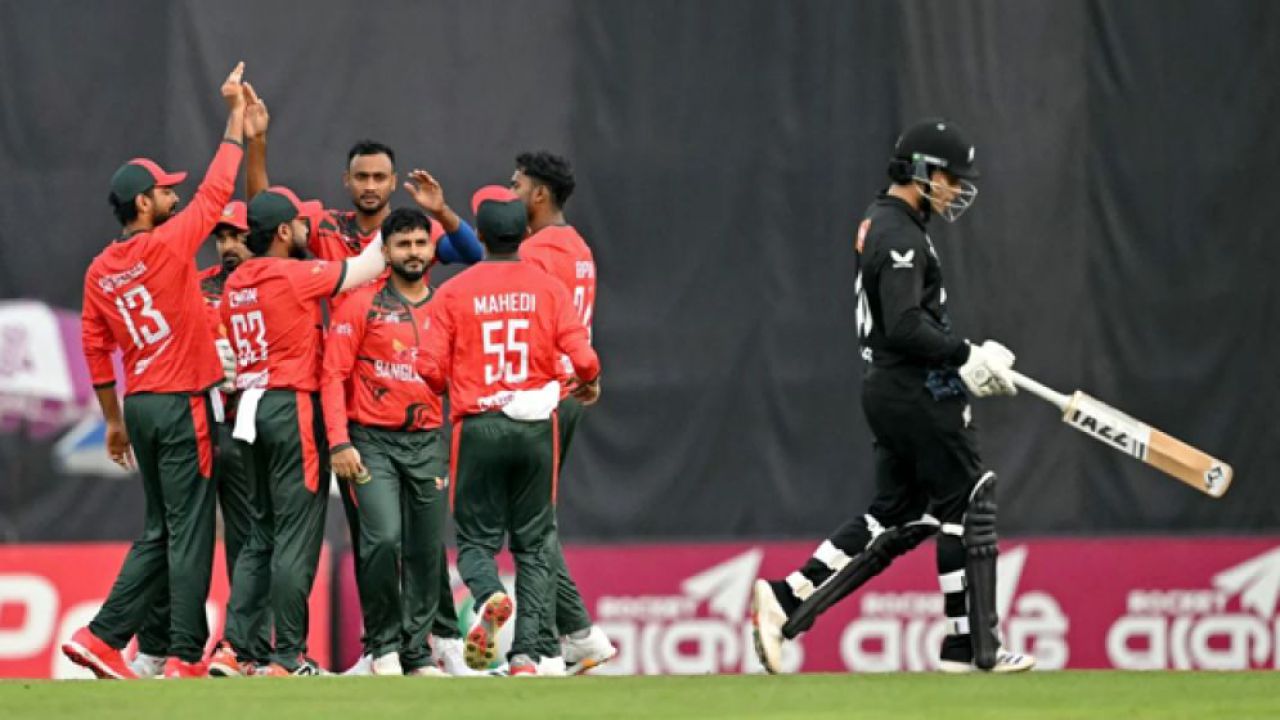 নিউজিল্যান্ডের জয়, সিরিজে ১-১ সমতায় ফিরল সফরকারীরা