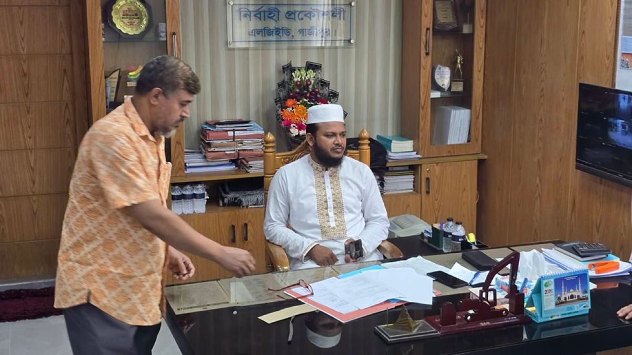 নির্বাহী প্রকৌশলীর চেয়ারে বসলেন সংসদ সদস্য সালাহ উদ্দিন