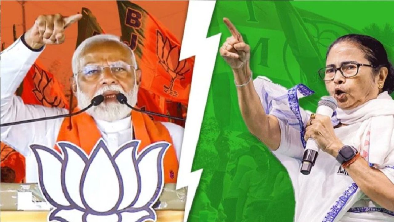 পশ্চিমবঙ্গ বিধানসভা নির্বাচনে ম্যাজিক ফিগার ছাড়াল বিজেপি