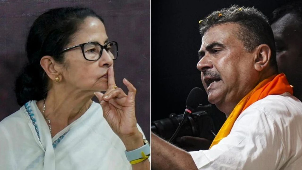 পরাজিত মমতার পদত্যাগে অনীহা, সংবিধান মনে করালেন শুভেন্দু