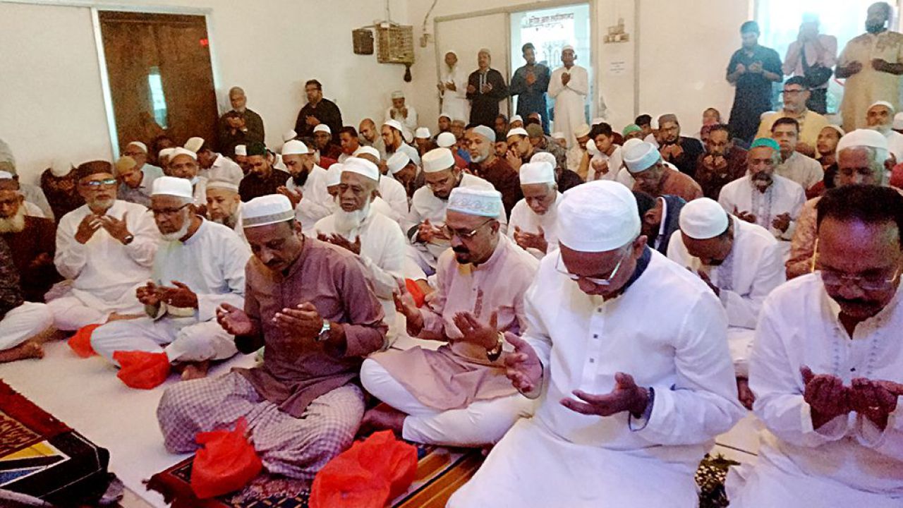 সমাজকল্যাণ মন্ত্রীর মায়ের মাগফিরাত কামনায় ময়মনসিংহে দোয়া