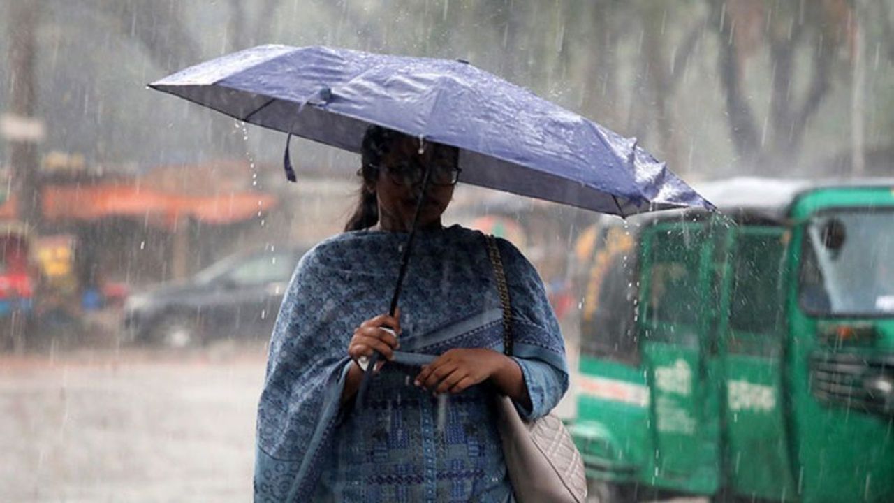 পাঁচ অঞ্চলে দুপুরের মধ্যে বজ্রবৃষ্টির পূর্বাভাস