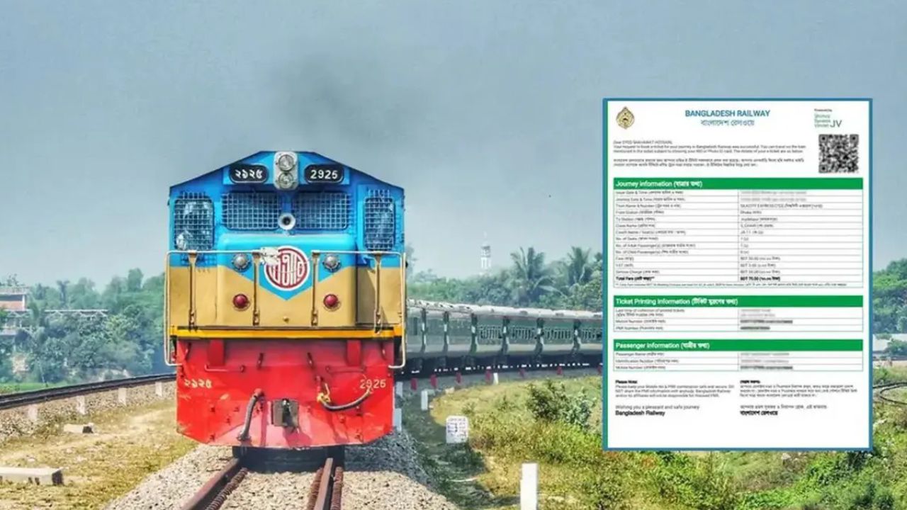 ঈদুল আজহার ট্রেন টিকিট বিক্রি শুরু আজ