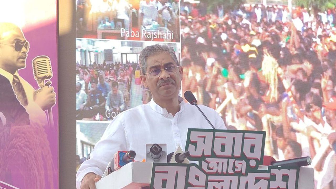 তারেক রহমানের নেতৃত্বে নতুন জাগরণ সৃষ্টি হয়েছে বললেন পানিসম্পদমন্ত্রী