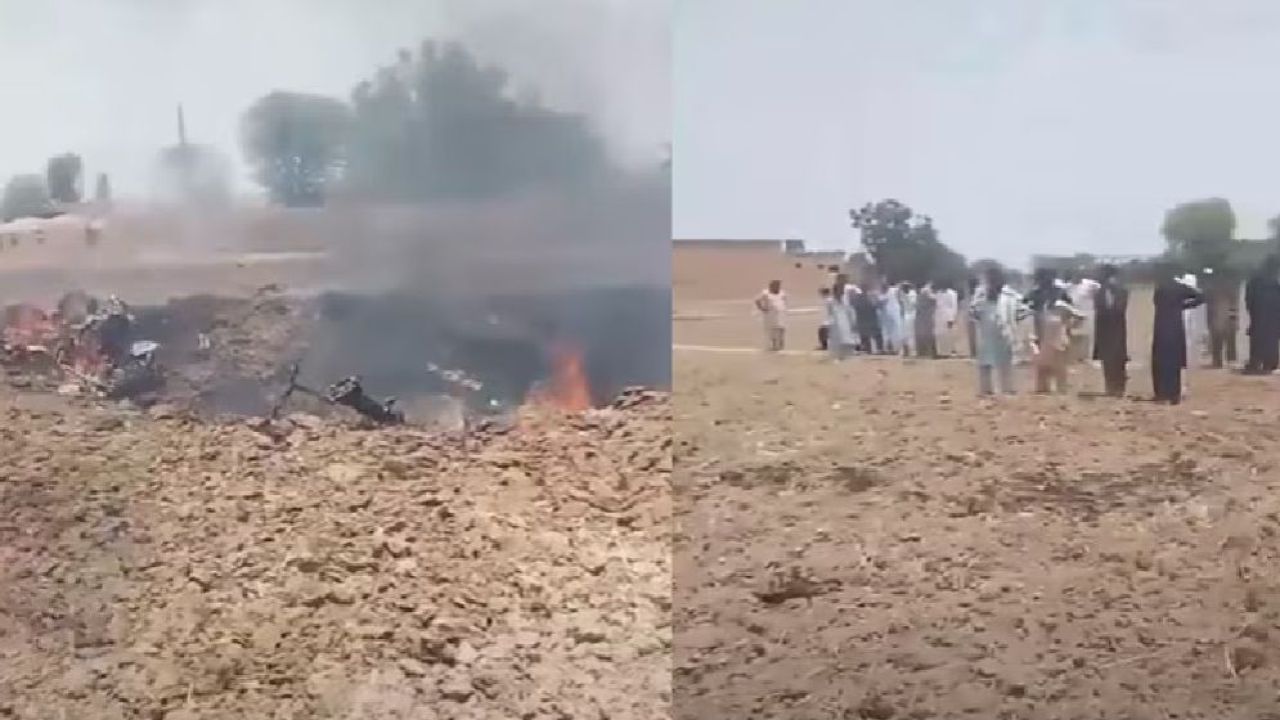 পাকিস্তানে প্রশিক্ষণ বিমান বিধ্বস্ত পাইলটদের অলৌকিক রক্ষা