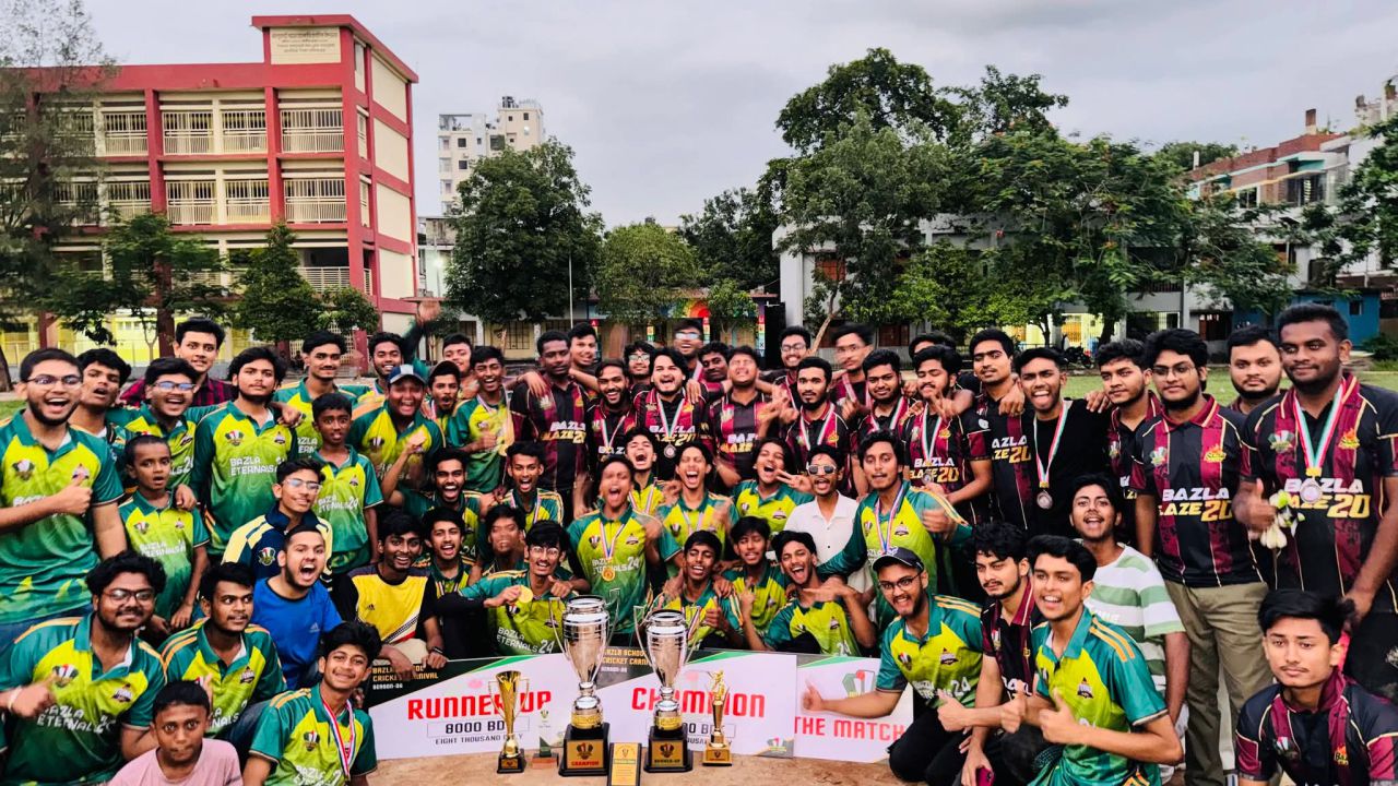 প্রতিকূল আবহাওয়া উপেক্ষা করে বাজলা ক্রিকেট কার্নিভাল সম্পন্ন