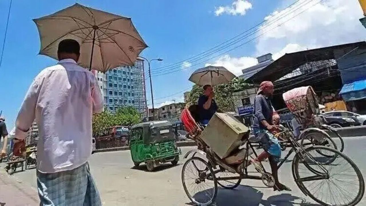 ঢাকায় বৃষ্টির আভাস নেই, অব্যাহত থাকবে তীব্র গরম