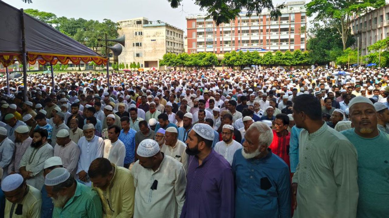 বিএনপি নেতা হারুন আল রশিদের দাফন সম্পন্ন, শেষ বিদায়ে অশ্রুসিক্ত সর্বস্তর