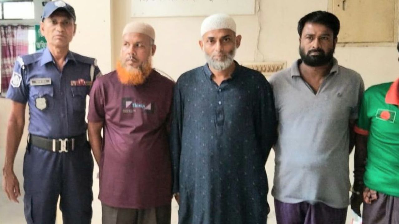 কটিয়াদীতে সন্ত্রাসবিরোধী আইনের মামলায় আওয়ামী লীগ, যুবলীগ ও ছাত্রলীগের ৪ নেতা গ্রেফতার